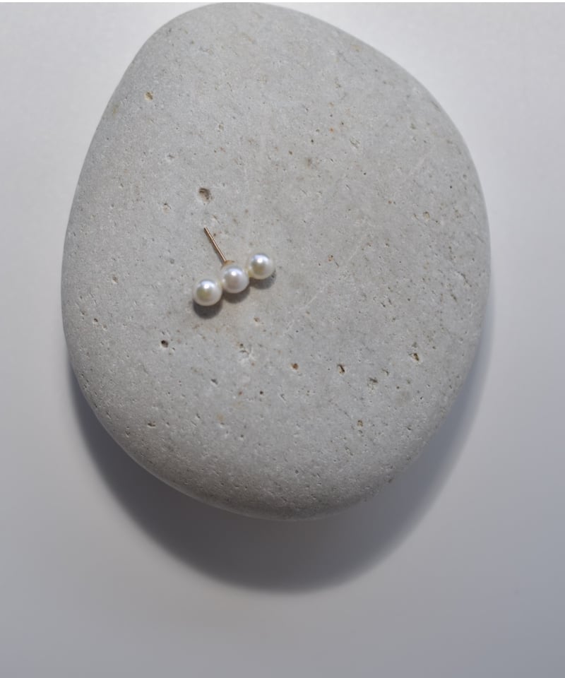ripsalis リプサリス 3linedippearl ピアス　美品　パール 3line pearl〈single〉 | ripsalis