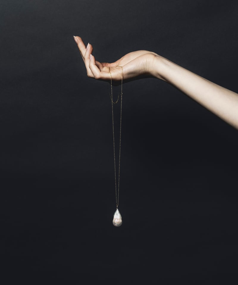 nude] OYSTER pearl norm necklace【Sランク】 | ripsalis