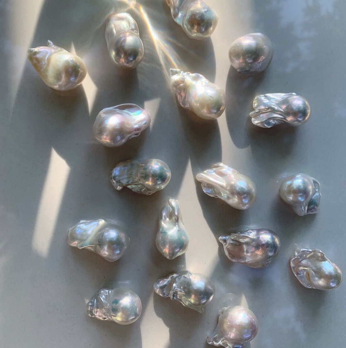 nude] tail baroque pearl STUD ピアス/イヤリング 【Sランク】...