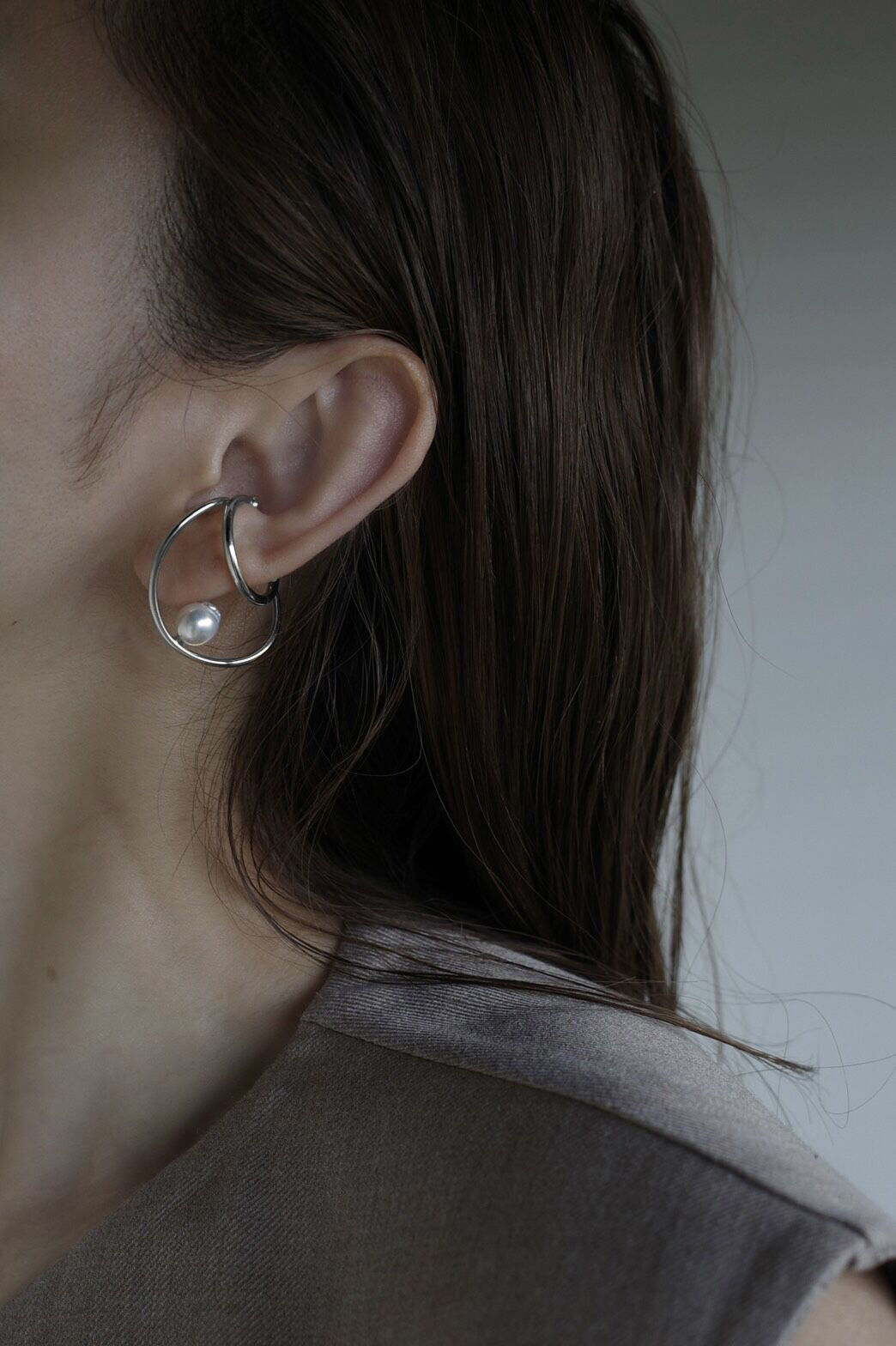 curve ear cuff〈single〉 | ripsalis