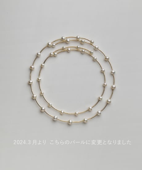 pearl dot choker