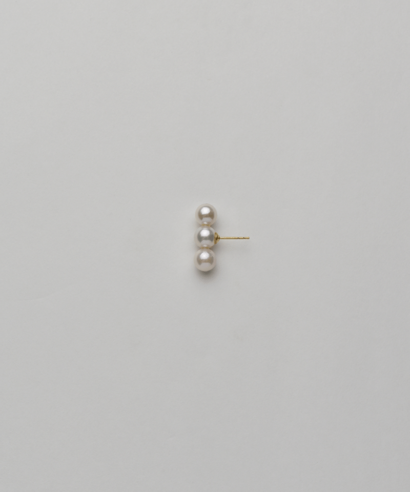ripsalis リプサリス 3linedippearl ピアス　美品　パール 3line pearl〈single〉 | ripsalis