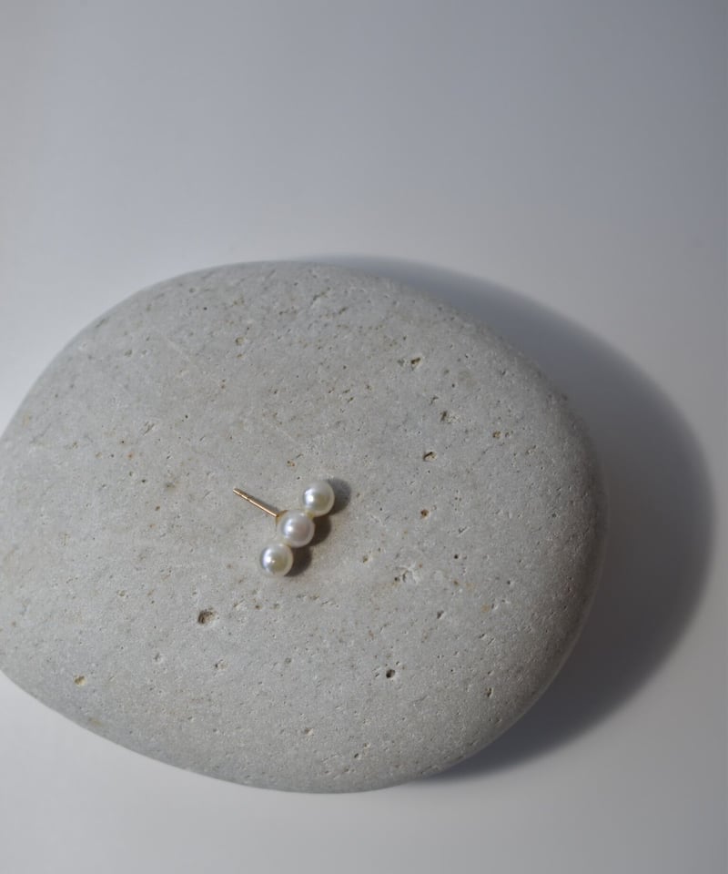 アクセサリー ripsalis 3studs pearl claw 〈single〉 | ripsalis