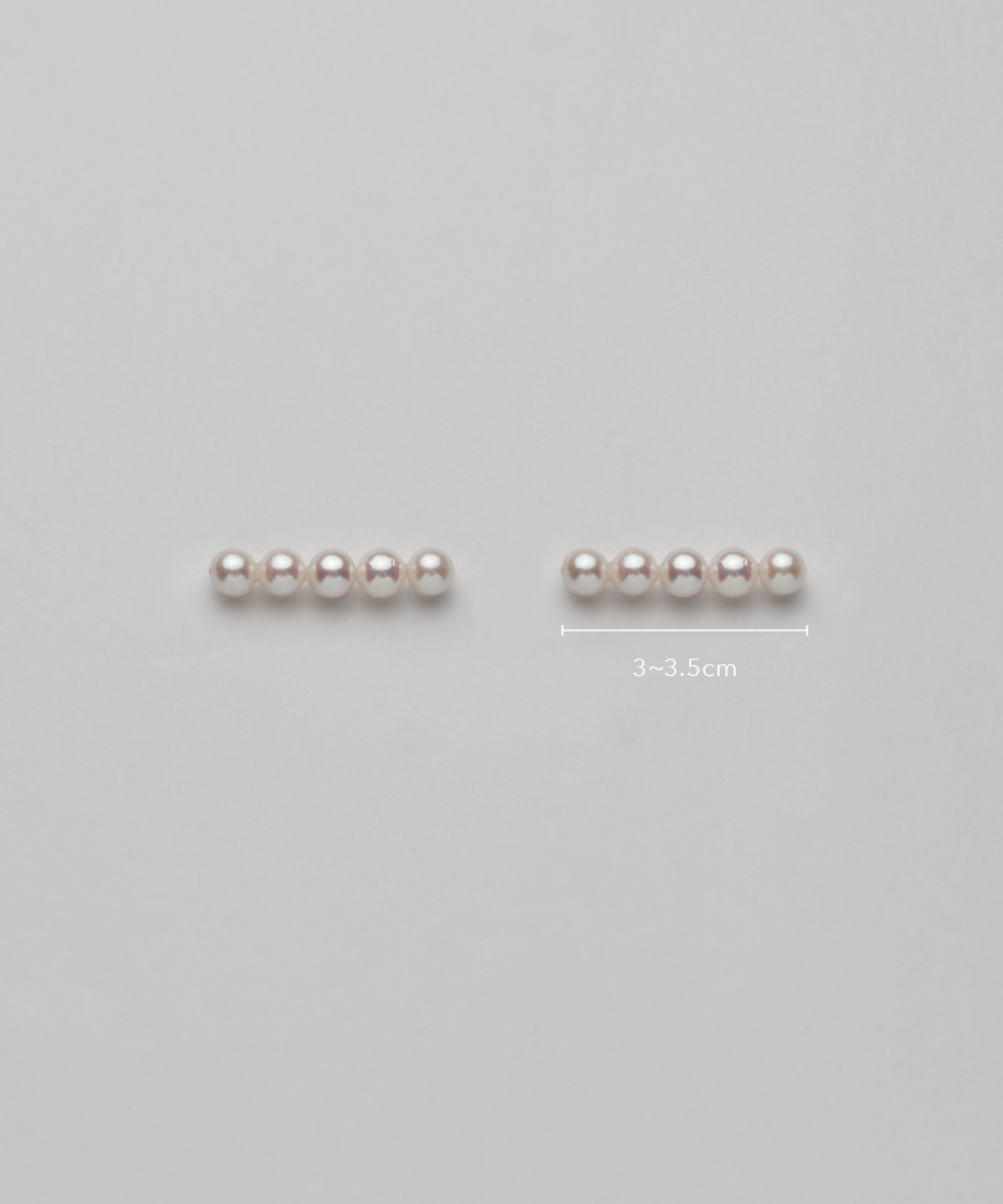 5line pearl〈両耳5粒set〉 | ripsalis 5line pearl〈両耳5粒set〉 | ripsalis