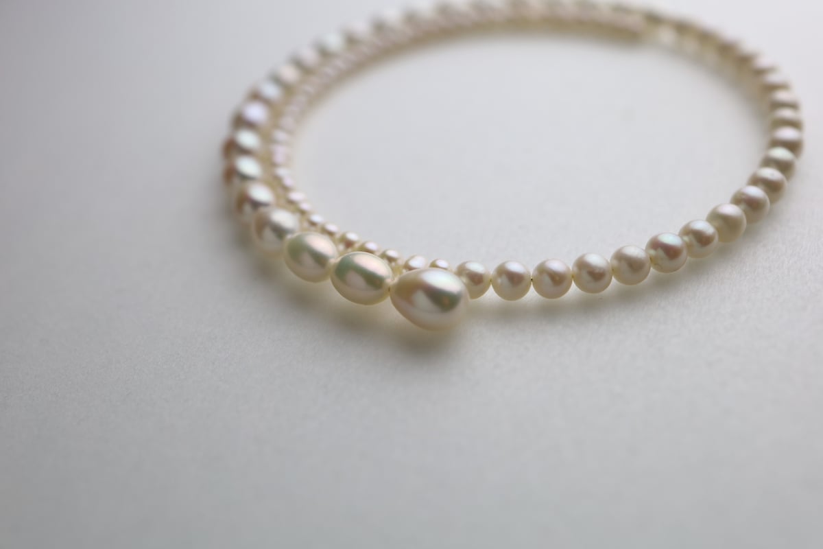 リプサス　full pearl choker（white）　新品未使用 dip] full pearl choker（white） | ripsalis