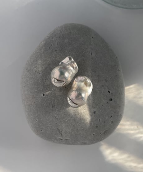 [dip] OYSTER pearl dip STUD ピアス/イヤリング 【Sランク】