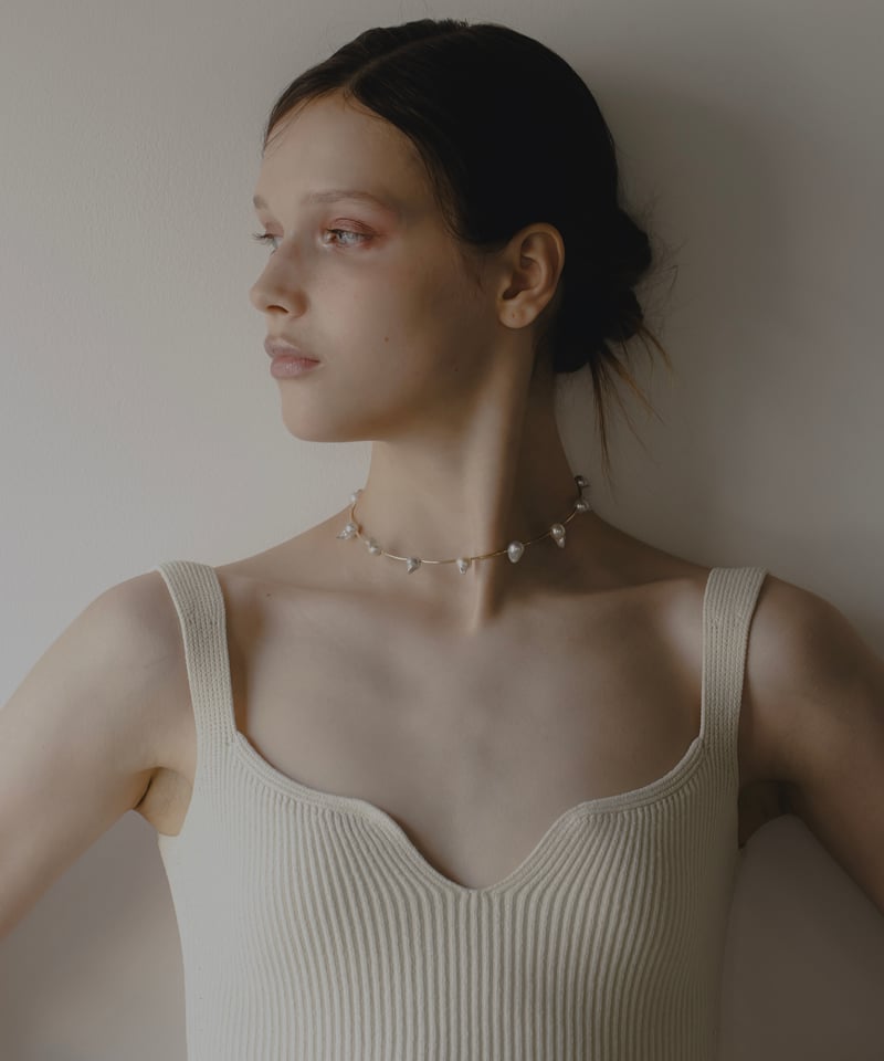 AKOYA TOGE pearl dot choker | ripsalis