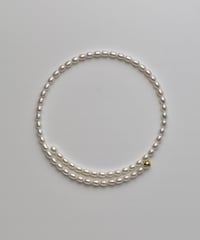 [dip] full pearl choker（white）