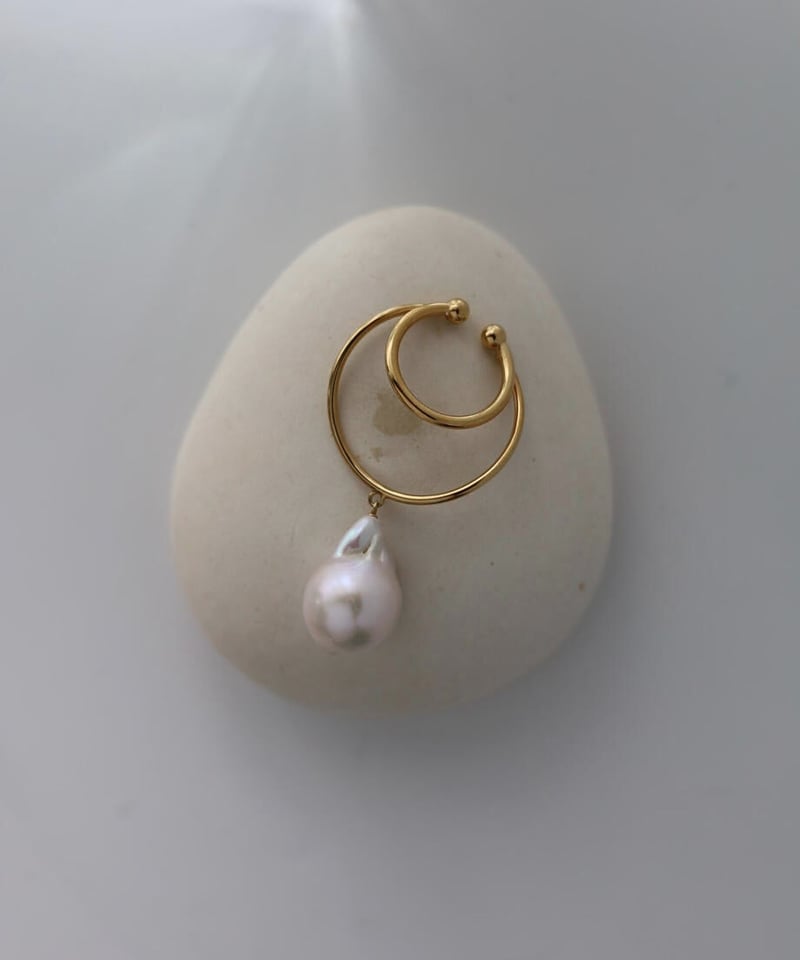 double line ear cuff〈single〉 | ripsalis