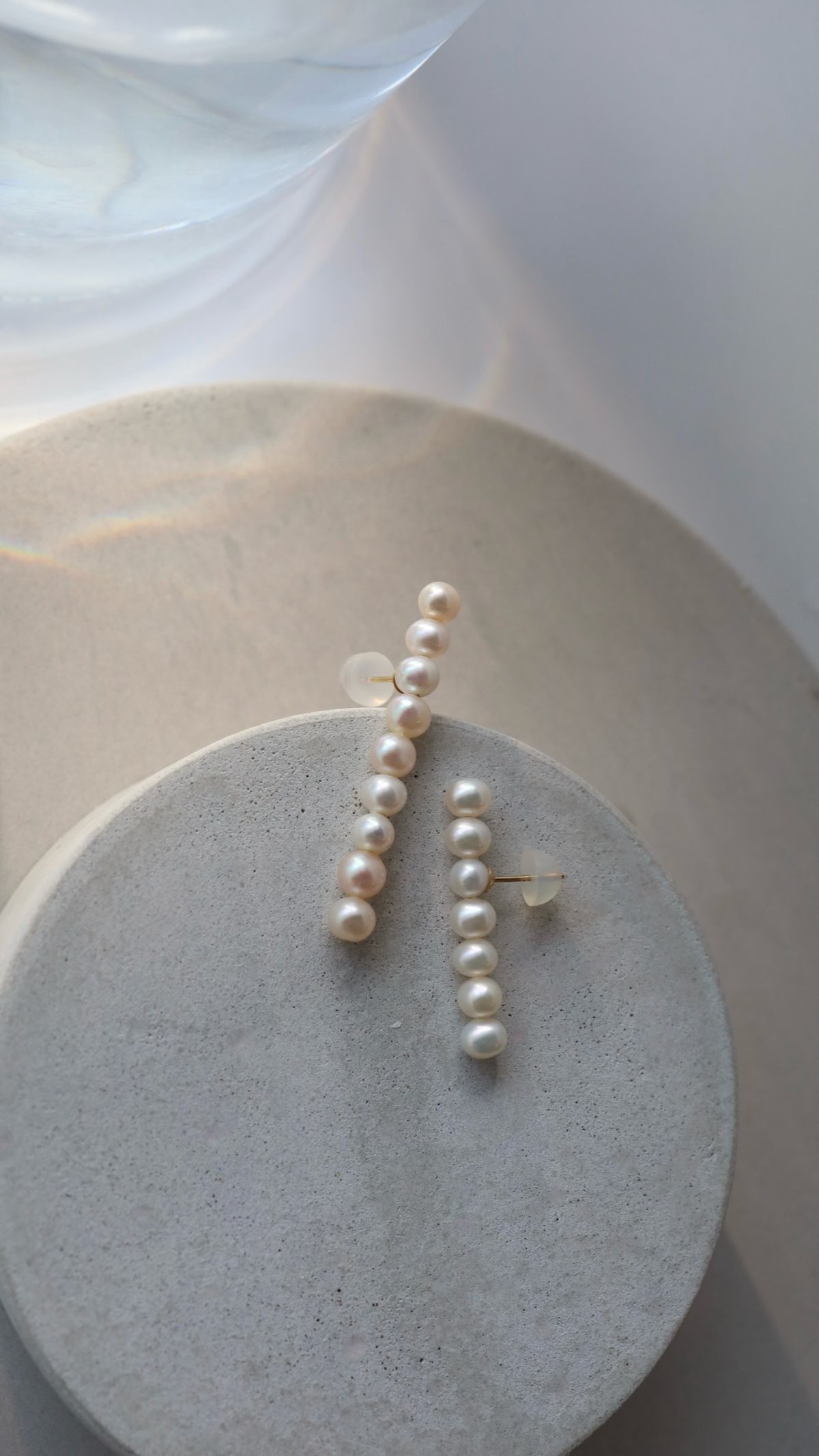 未使用　ripsalis grano パールピアス 未使用 ripsalis grano パールピアス - メルカリ