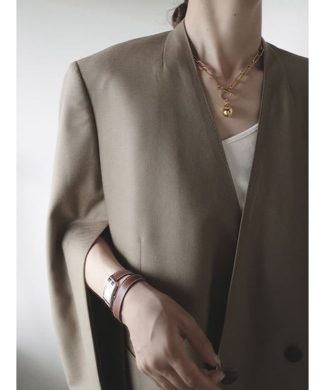 metal baroque choker