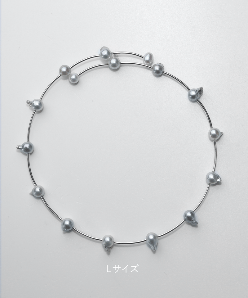 AKOYA TOGE pearl dot choker | ripsalis
