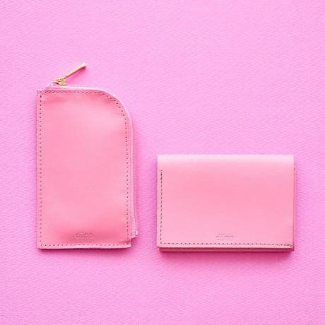 dunn coin & cardcase DCC06 チェリーピンク