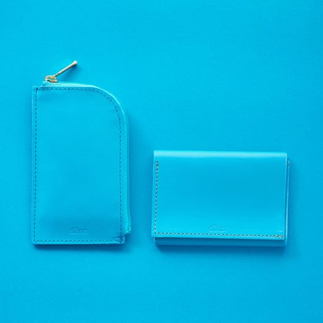 dunn coin & cardcase DCC07 マリンブルー