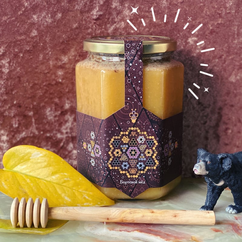 超希少 入荷予定なし】蜂蜜美術館 ロシアの蜂蜜 イヴァンチャイ 1キロ