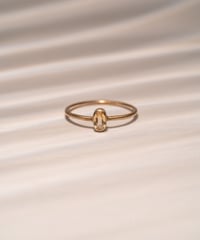 Yellow Sapphire (NO,138676) SILVER 18Kcoating 11号