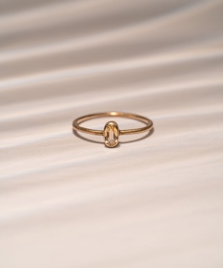 Yellow Sapphire (NO,138676) SILVER 18Kcoating 11号