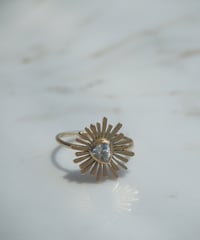 Suria Ring White Sapphire (GGTL No,201817) 10K 9号