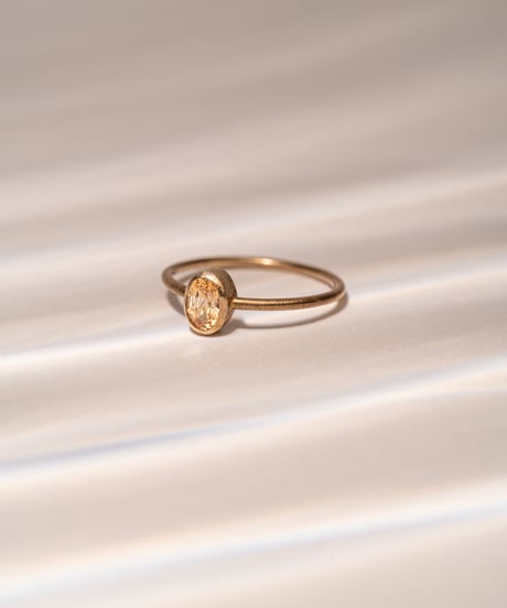 Yellow Sapphire (NO,138695) SILVER 18Kcoating 11号