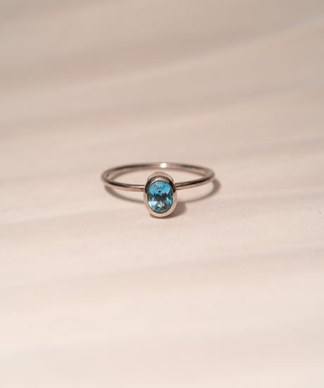 Blue Topaz (NO,115654) SILVER 11号