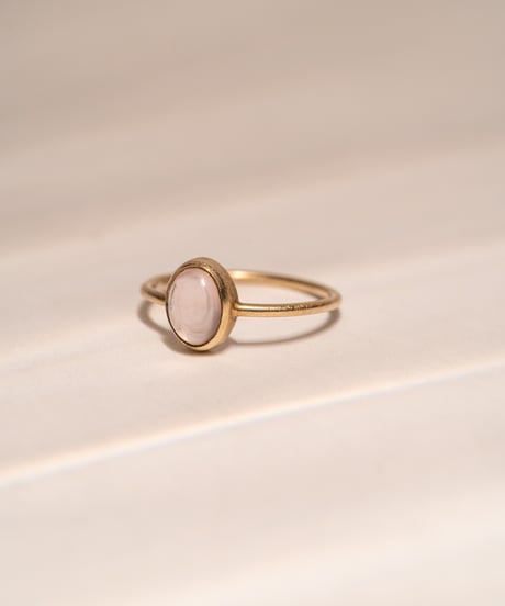 Rose Quartz (NO,138717) SILVER 18Kcoating 11号