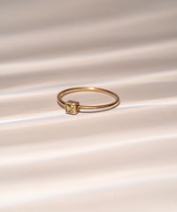 Yellow Sapphire (NO,138667) SILVER 18Kcoating 11号