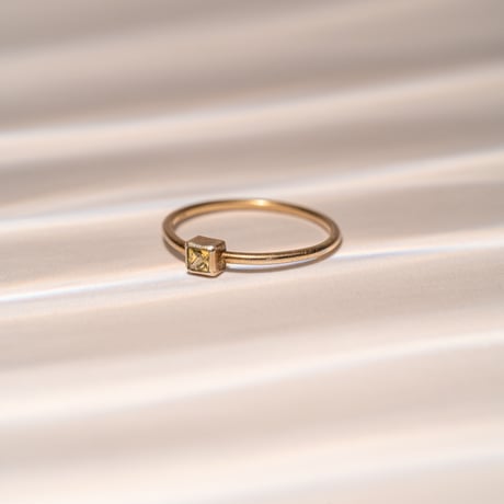 Yellow Sapphire (NO,138667) SILVER 18Kcoating 11号