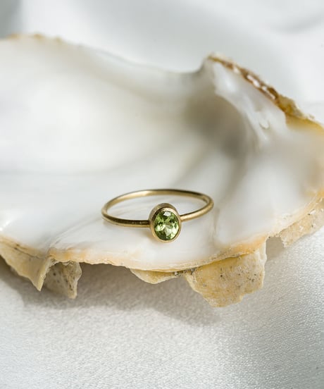 Peridot (NO,115659) SILVER 18Kcoating 11号