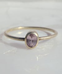 Pink Sapphire (NO,1387678) SILVER 18Kcoating 11号