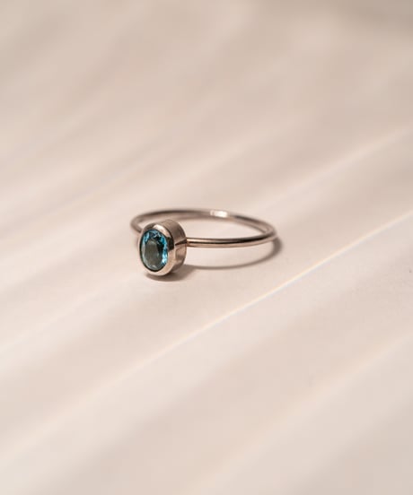 Blue Topaz (NO,115654) SILVER 11号