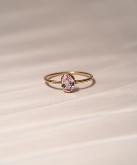 Pink Sapphire (NO,138744) SILVER 18Kcoating 11号