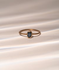 Blue Sapphire (No,138747) SILVER 18Kcoating 11号