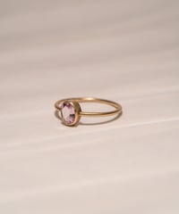 Pink Sapphire (NO,138744) SILVER 18Kcoating 11号