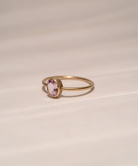 Pink Sapphire (NO,138744) SILVER 18Kcoating 11号
