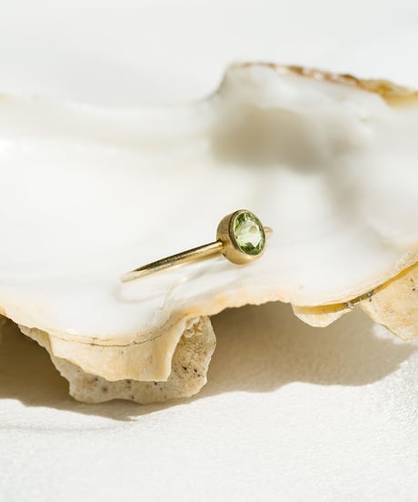 Peridot (NO,115659) SILVER 18Kcoating 11号