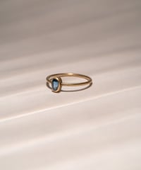 Blue Sapphire (No,139162) SILVER 18Kcoating 11号