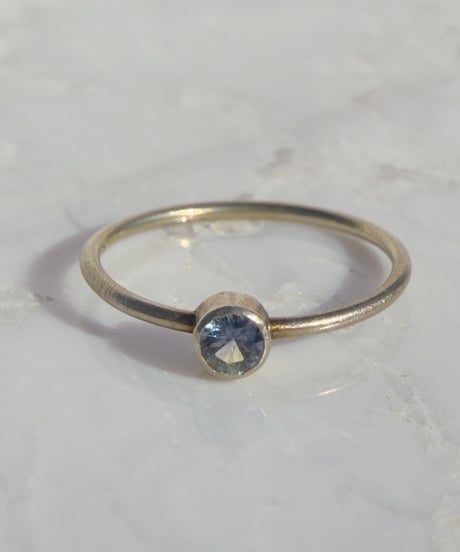 Blue Sapphire (NO,138734) SILVER 18Kcoating 11号