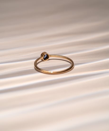 Blue Sapphire (No,138684) SILVER 18Kcoating 11号