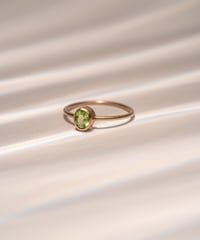 Peridot (NO,115659) SILVER 18Kcoating 11号