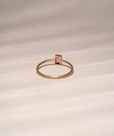 Pink Sapphire (NO,138738) SILVER 18Kcoating 11号
