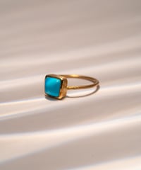 Turquoise (NO,120126) SILVER 18Kcoating 11号