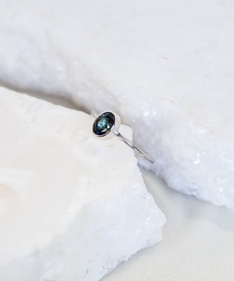 Blue Topaz (NO,115654) SILVER 11号