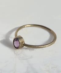 Pink Sapphire (NO,138749) SILVER 18Kcoating 11号