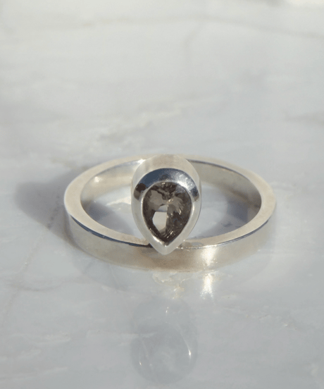 Smoky Quartz (NO,202724) Silver 9号