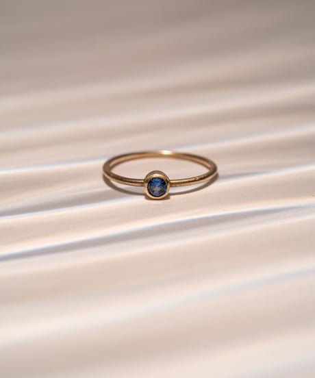 Blue Sapphire (No,138684) SILVER 18Kcoating 11号