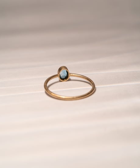 Blue Topaz (NO,115655) SILVER 18Kcoating 11号