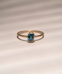 Blue Sapphire (No,138691) SILVER 18Kcoating 11号