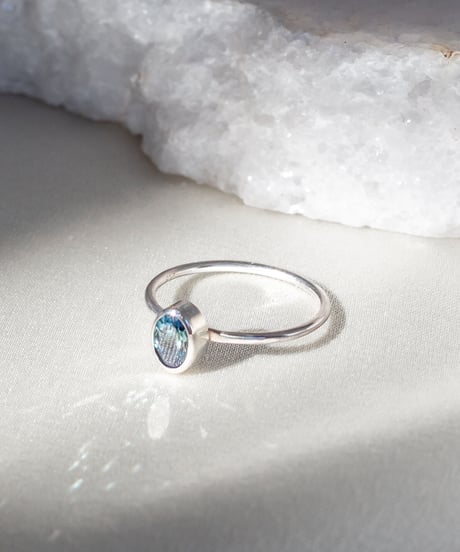 Blue Topaz (NO,115654) SILVER 11号
