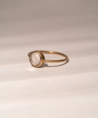 Moonstone (NO,138702) SILVER 18Kcoating 11号