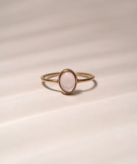 Rose Quartz (NO,138717) SILVER 18Kcoating 11号